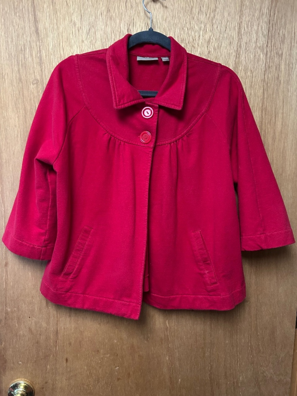 Croft & Barrow Red Light Jacket